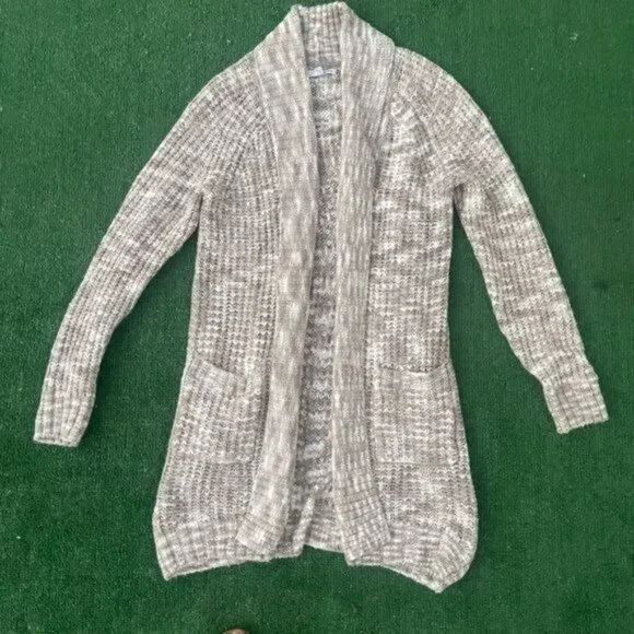 Sonoma Open Cardigan Neutral Colors Size S - Picture 6 of 8